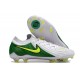 Bota Nike Phantom Luna II Elite L FG Blanco Verde