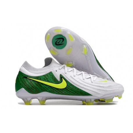 Bota Nike Phantom Luna II Elite L FG Blanco Verde