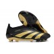 adidas Predator Elite Sin Cordones FG Negro Oro