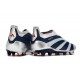 adidas Predator Elite Sin Cordones FG Argento Negro Rojo