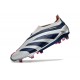 adidas Predator Elite Sin Cordones FG Argento Negro Rojo