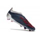 adidas Predator Elite Sin Cordones FG Argento Negro Rojo