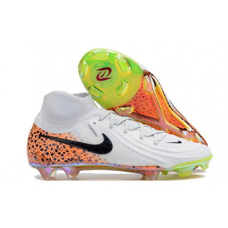 Nike Phantom Luna 2 Elite Nu FG Blanco Negro Naranja
