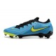 Nike Phantom Gx 2 Elite FG Azul Amarillo