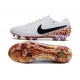 Nike Tiempo Legend 10 Elite FG Blanco Negro Naranja