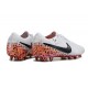 Nike Tiempo Legend 10 Elite FG Blanco Negro Naranja