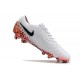 Nike Tiempo Legend 10 Elite FG Blanco Negro Naranja
