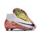 Nike Zoom Mercurial Superfly X Elite FG Blanco Naranja Negro