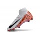 Nike Zoom Mercurial Superfly X Elite FG Blanco Naranja Negro