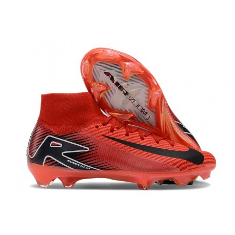Nike Zoom Mercurial Superfly X Elite FG Rojo Negro