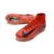 Nike Zoom Mercurial Superfly X Elite FG Rojo Negro