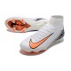 Nike Zoom Mercurial Superfly X Elite FG Blanco Naranja Negro