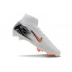 Nike Zoom Mercurial Superfly X Elite FG Blanco Naranja Negro