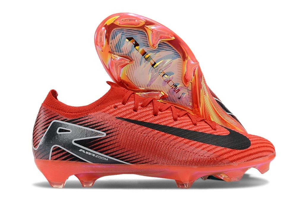 Nike Air Zoom Mercurial Vapor 16 Elite FG Rosso Negro