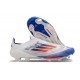 Adidas F50 + Sin Cordones FG Ftwr Blanco Azul Lúcido Rojo