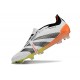 Zapatos Fútbol adidas Predator Elite Ft Fg Blanco Negro Naranja