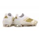 Zapatilla adidas F50 Elite Laceless FG Ftwr Blanco Dorado Met