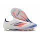 Zapatilla adidas F50 Elite Laceless FG Ftwr Blanco Azul Lúcido Rojo