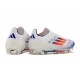 Zapatilla adidas F50 Elite Laceless FG Ftwr Blanco Azul Lúcido Rojo