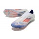 Zapatilla adidas F50 Elite Laceless FG Ftwr Blanco Azul Lúcido Rojo