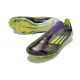 Zapatilla adidas F50 Elite Laceless FG Morado Unity Blanco Limón Lúcido