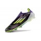 Zapatilla adidas F50 Elite Laceless FG Morado Unity Blanco Limón Lúcido