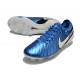 Nike Tiempo Legend 10 Elite FG Azul Blanco
