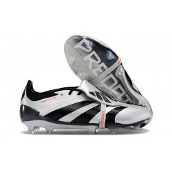 adidas Predator Elite Tongue FG Plata Negro