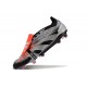 adidas Predator Elite Tongue FG Negro Gris Rojo