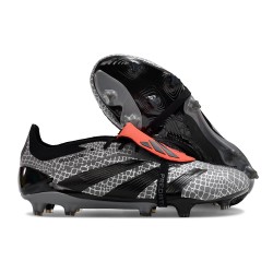 adidas Predator Elite Tongue FG Negro Gris Rojo