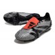 adidas Predator Elite Tongue FG Negro Gris Rojo
