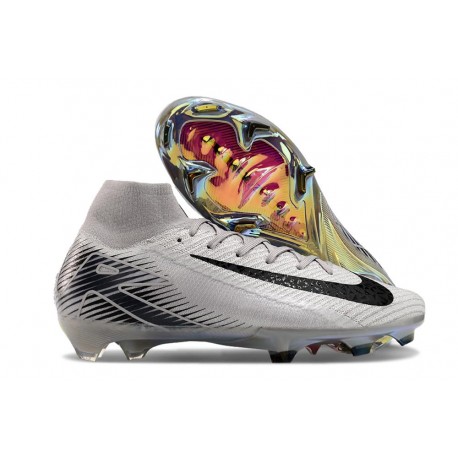 Nike Zoom Mercurial Superfly X Elite FG Gris Negro