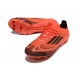 Bota de Futbol Adidas F50+ Elite FG Turbo Aurora Negro Platino Met