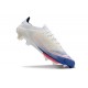 Bota de Futbol Adidas F50+ Elite FG Ftwr Blanco Azul Lúcido Rojo
