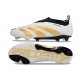 adidas Predator Elite Sin Cordones FG Blanco Dorado