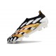 adidas Predator Elite Sin Cordones FG Negro Blanco Dorado