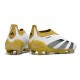 adidas Predator Elite Sin Cordones FG Blanco Dorado Negro