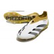 adidas Predator Elite Sin Cordones FG Blanco Dorado Negro
