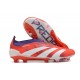 adidas Predator Elite Sin Cordones FG Rojo Blanco