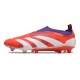 adidas Predator Elite Sin Cordones FG Rojo Blanco
