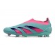 adidas Predator Elite Sin Cordones FG Azul Rosa