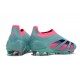 adidas Predator Elite Sin Cordones FG Azul Rosa