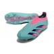 adidas Predator Elite Sin Cordones FG Azul Rosa