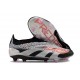 adidas Predator Elite Sin Cordones FG Negro Plata Rojo