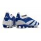 adidas Predator Elite Sin Cordones FG Azul Blanco