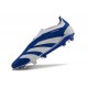 adidas Predator Elite Sin Cordones FG Azul Blanco