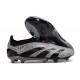 adidas Predator Elite Sin Cordones FG Carbón Negro 
