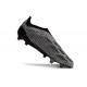 adidas Predator Elite Sin Cordones FG Carbón Negro 