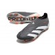 adidas Predator Elite Sin Cordones FG Negro Blanco