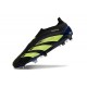 adidas Predator Elite Sin Cordones FG Negro Verde